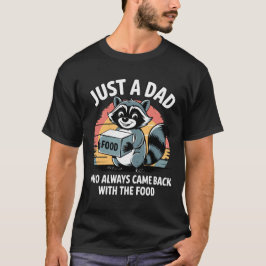 Vaderdag grap over vaders die eten brengen t-shirt