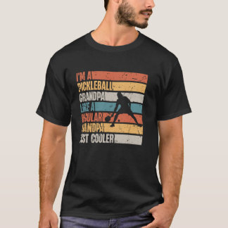 Vaderdag Grappig Ik ben een pickleball opa T-shirt