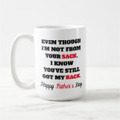Vaderdag grappig koffiemok (Links)