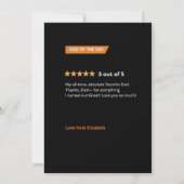 Vaderdag Grappige Beste Pap Kaart (Achterkant)