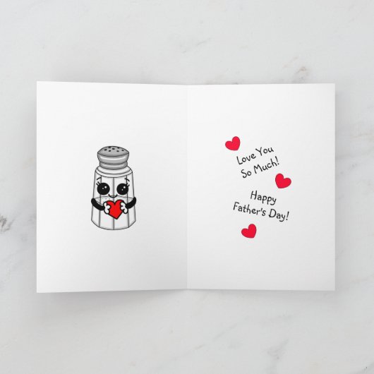 Vaderdag | Grappige Popcorn Woordgrap Kaart (Binnen)