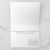 Vaderdag Grey Cat Kaart (Binnen)