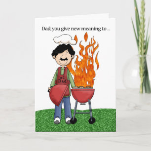 Vaderdag grillen kaart