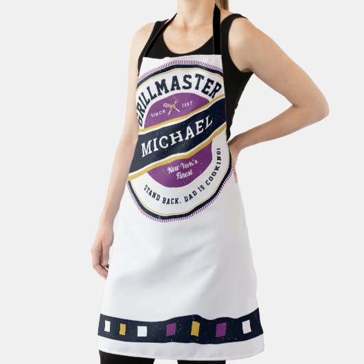 Vaderdag Grillmaster Funny Apron Schort (Insitu)