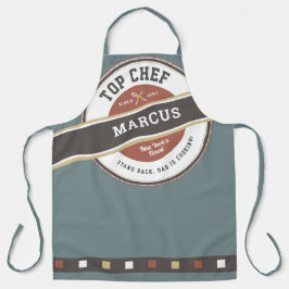 Vaderdag Grillmaster Top Chef Funny Apron Schort