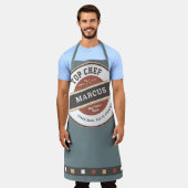 Vaderdag Grillmaster Top Chef Funny Apron Schort (Gedragen)