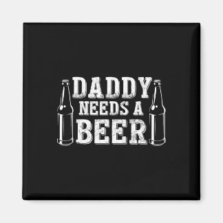 Vaderdag groene bierdag Papa heeft een bier nodig  Magneet
