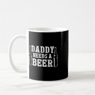 Vaderdag groene bierdag Papa heeft een biertje nod Koffiemok