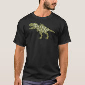 Vaderdag - Groene Daddysaurus Dinosaur T-shirt (Voorkant)
