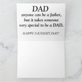 Vaderdag Groot Wenskaart/honkbal Kaart (Binnen)