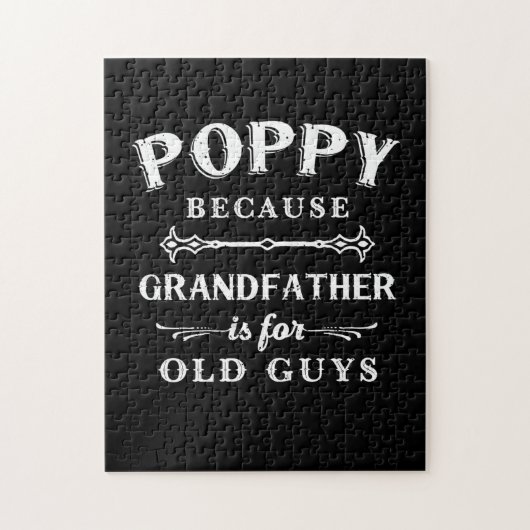 Vaderdag | Grootvader is voor oude jongens Legpuzzel (Verticaal)