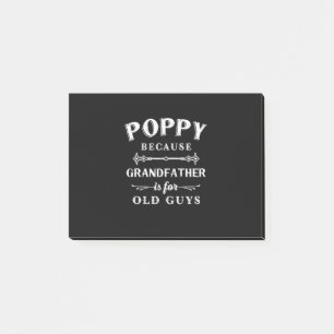 Vaderdag Grootvader is voor oude jongens Post-it® Notes