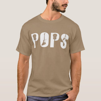 Vaderdag Guitar Lover Beste Poppen ooit gitarist T-shirt