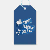 Vaderdag "Happy Vaderdag" Cadeaulabel (Achterkant)