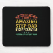 Vaderdag | Happy Vaderdag to Step Dad Muismat (Voorkant)