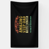 Vaderdag | Happy Vaderdag to Step Dad Spandoek (Verticaal)