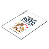 Vaderdag Heldenschrift Notitieboek (Linkerzijde)