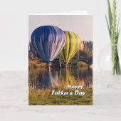 Vaderdag, Hete Luchtballonnen Splash & Dash Kaart (Voorkant)