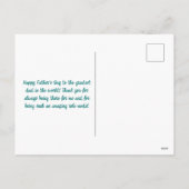 Vaderdag Holiday Briefkaart (Achterkant)