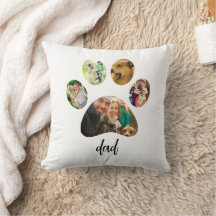 Vaderdag Hond Pa | 5 Paw Print Fotocollage