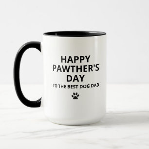 Vaderdag Hond Papa Mok, Gepersonaliseerde Huisdier Mok