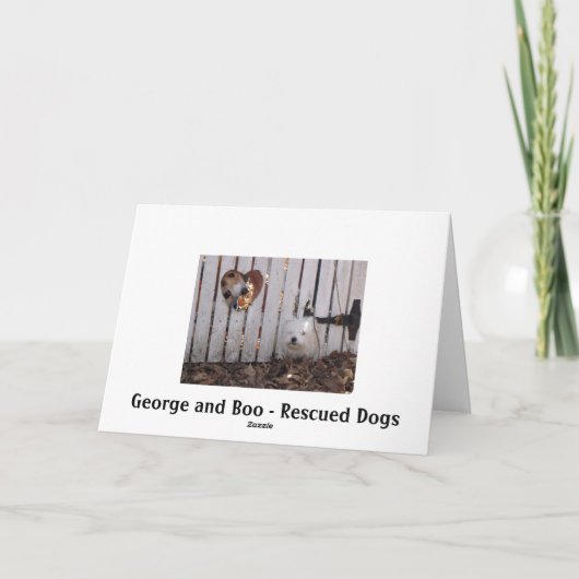 Vaderdag Honden Kaart (Achterkant)