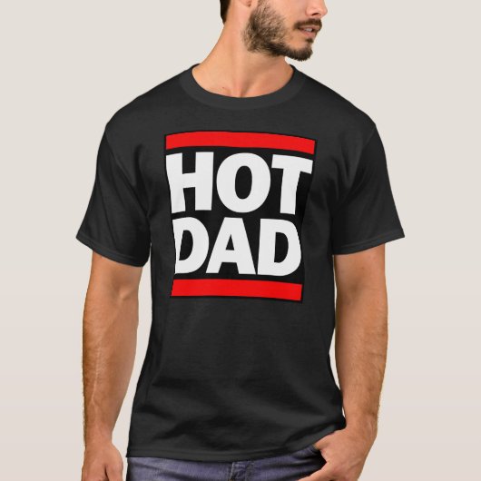 vaderdag HOT DAD shirt (Voorkant)