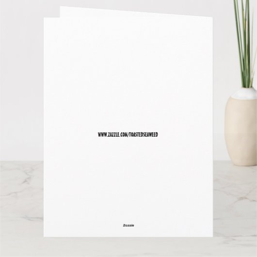 VADERDAG HOT DOG GIANT MAN RETRO FUNNY CARD KAART (Achterkant)