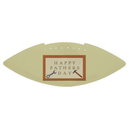 Vaderdag houten teken american football (Paneel)