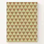 Vaderdag houten teken douane notitieboek (Achterkant)