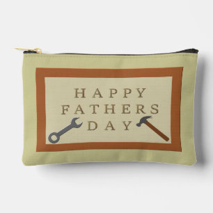 Vaderdag houten teken patroon etui