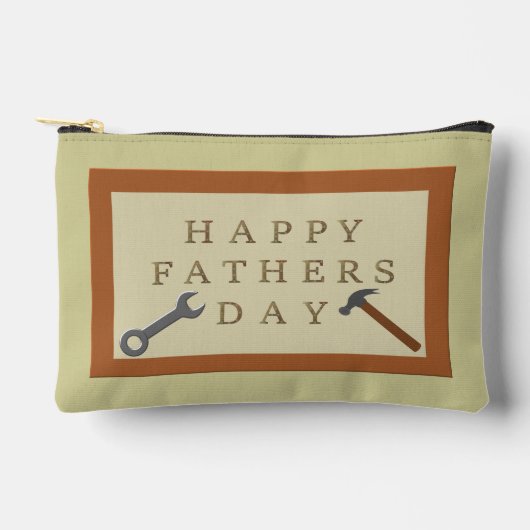 Vaderdag houten teken patroon etui (Voorkant)