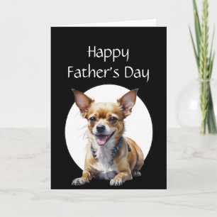 Vaderdag Humor Chihuahua Hond Kaart