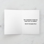 Vaderdag Humoristische Kaart Mijn vader is koning (Binnen)