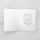 Vaderdag Husband - Elegant roos Kaart (Binnen)