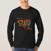 VADERDAG I BEST DAD EVER Crown Custom T-shirt (Voorkant)