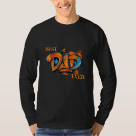 VADERDAG I BEST DAD EVER Crown Custom T-shirt