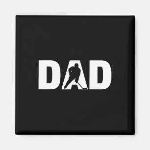Vaderdag IJshockeyspeler Heren IJshockey Papa Magneet