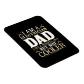 Vaderdag Ik ben een elektricien vader Magneet (Rechterzijde)