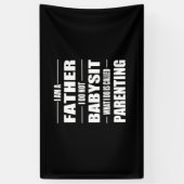 Vaderdag | Ik ben vader Spandoek (Verticaal)