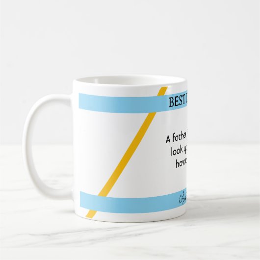 Vaderdag Ik Citeer 1 Koffie mok (Links)