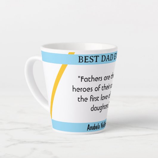 Vaderdag Ik Citeer 2 Koffie mok (Linkerhoek)