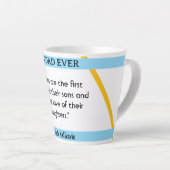 Vaderdag Ik Citeer 2 Koffie mok (Rechterhoek)