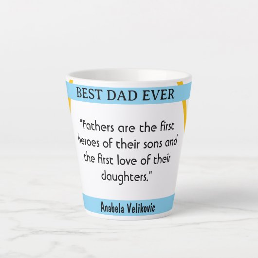 Vaderdag Ik Citeer 2 Koffie mok (Voorkant)