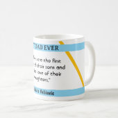 Vaderdag Ik Citeer 2 Koffie mok (Voorkant rechts)