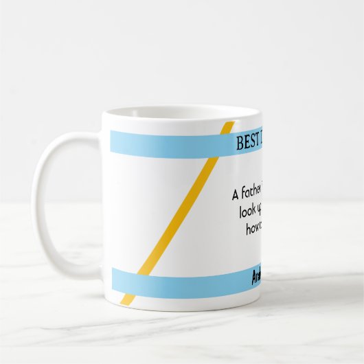 Vaderdag Ik Citeer 3 Koffie mok (Links)