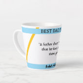 Vaderdag Ik Citeer 4 koffie mok (Linkerhoek)