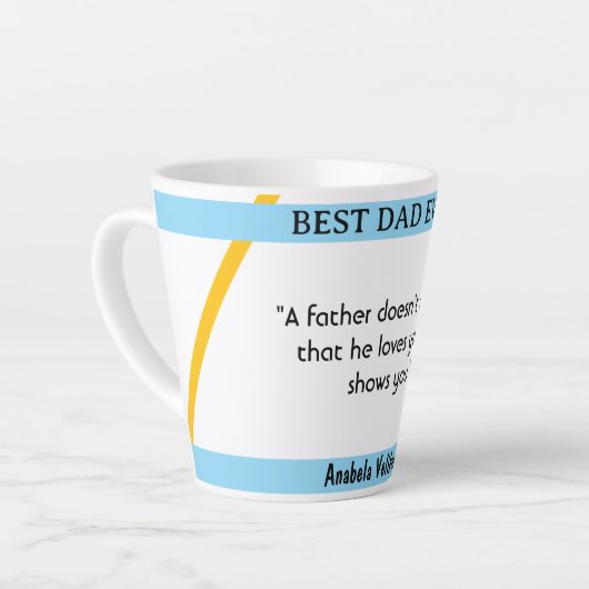 Vaderdag Ik Citeer 4 koffie mok (Linkerhoek)