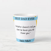 Vaderdag Ik Citeer 4 koffie mok (Voorkant)