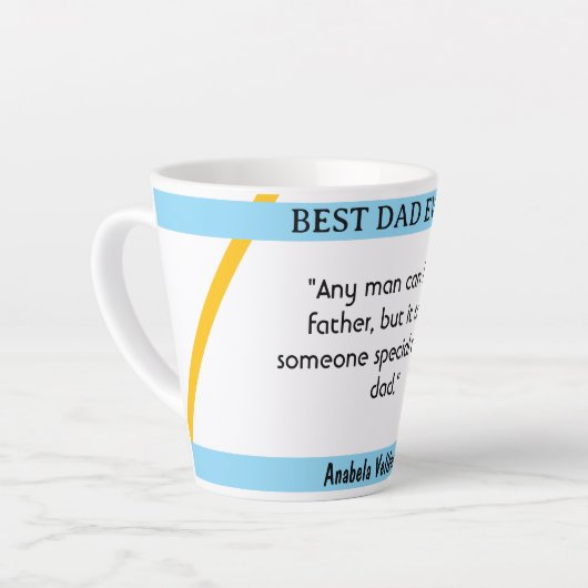 Vaderdag Ik Citeer 5 Koffie mok (Linkerhoek)